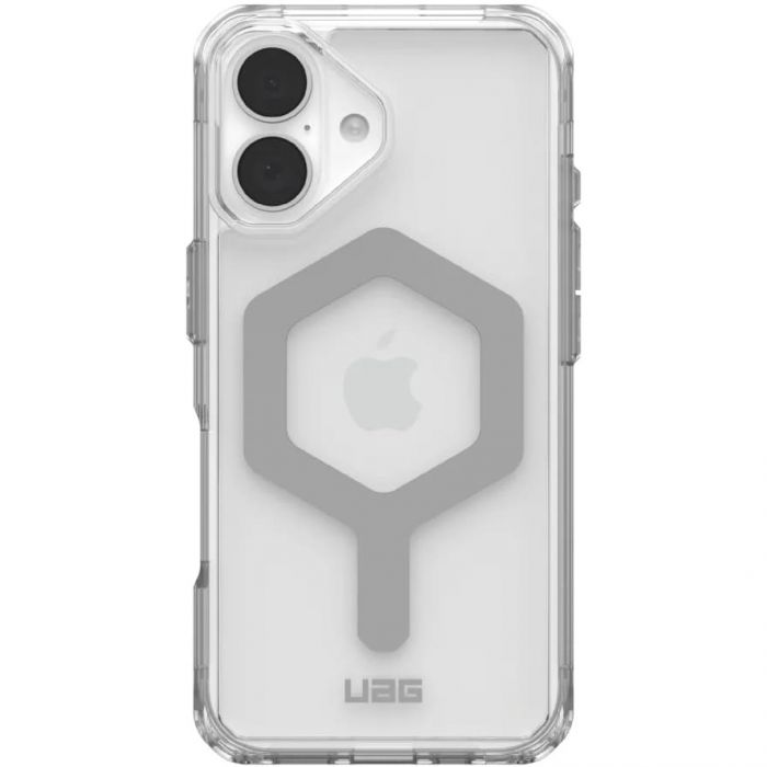 Чохол-накладка Urban Armor Gear Plyo Magsafe для Apple iPhone 16 Ice/White (114482114341)