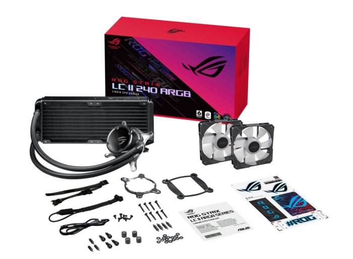 Система водяного охолодження Asus ROG Strix LC II 240 ARGB (90RC00E1-M0UAY1)