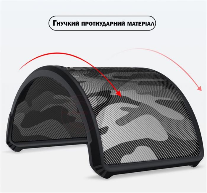 Чохол-накладка BeCover RZANTS для Tecno Spark 7P Black (707225)