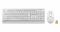 Комплект (клавіатура, миша) бездротовий A4Tech FG1012 White