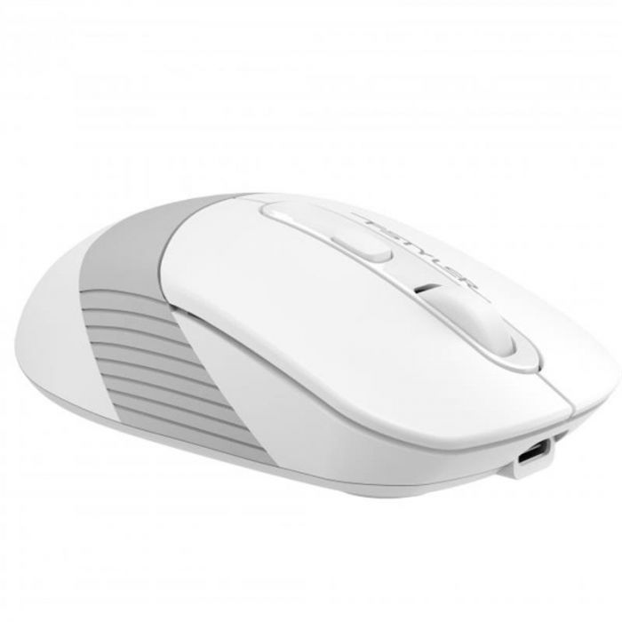 Миша бездротова A4Tech FB10C Grayish White USB