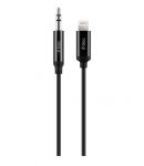 Кабель Ttec 3.5 мм - Lightning (M/M), 1 м, Black (2DK42S)