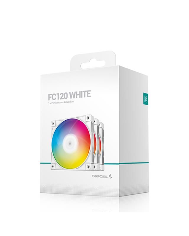 Вентилятор DeepCool FC120 3 IN 1 White