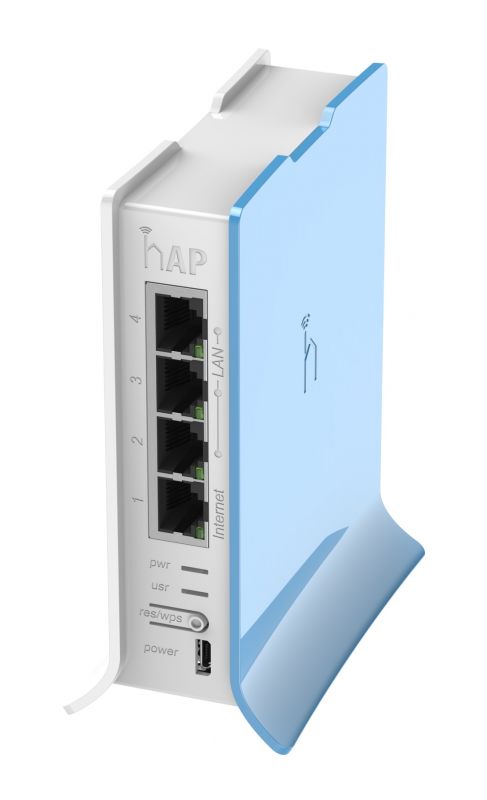 Бездротовий маршрутизатор Mikrotik hAP lite TC (RB941-2ND-TC)