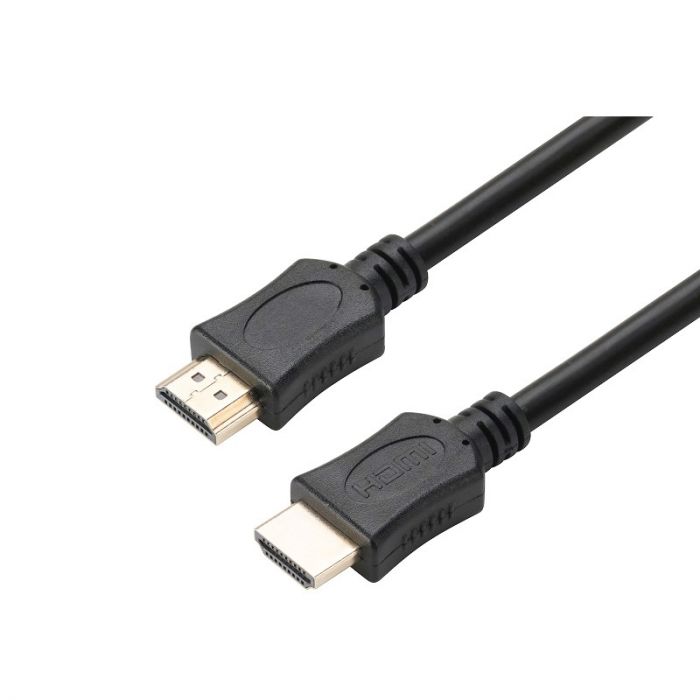 Кабель Prologix HDMI - HDMI V 1.4 (M/M), 0.5 м, 4K, Black (PR-HDMI-HDMI-CCS -01-30-05m)