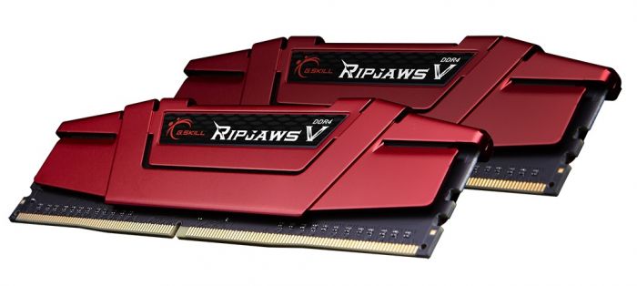 Модуль пам`ятi DDR4 2x16GB/3600 G.Skill Ripjaws V Red (F4-3600C19D-32GVRB)