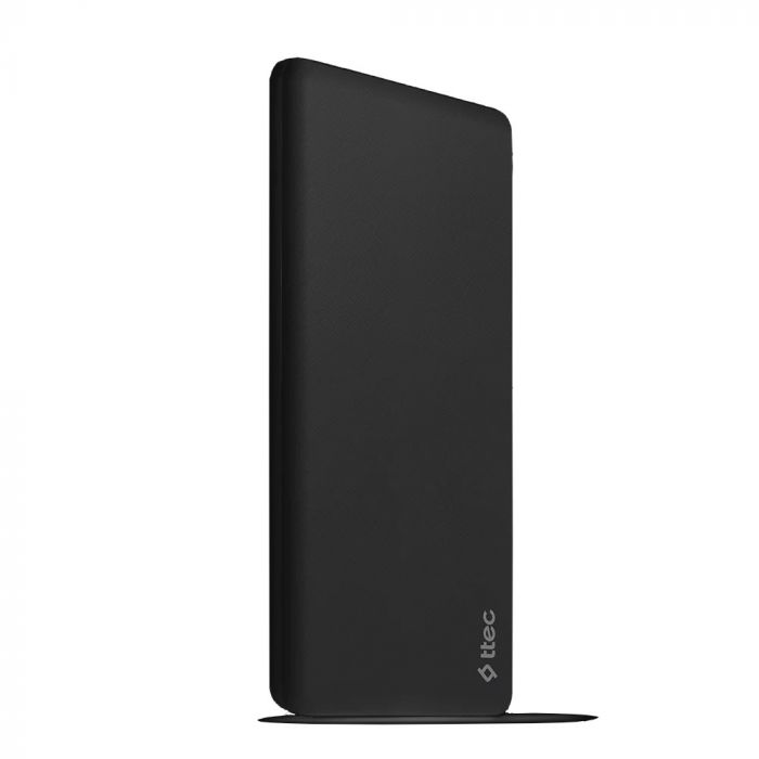 Універсальна мобільна батарея Ttec 10000mAh PowerSlim S Black (2BB135S)