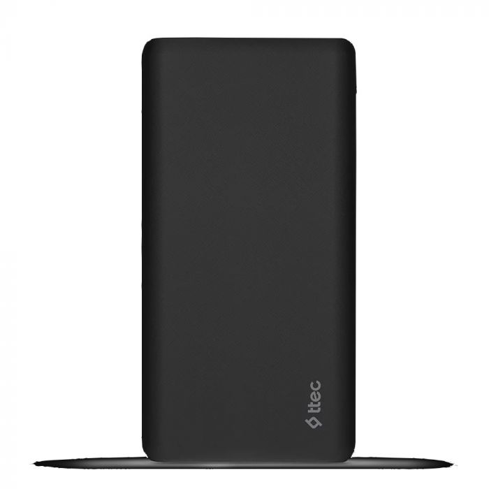 Універсальна мобільна батарея Ttec 10000mAh PowerSlim S Black (2BB135S)