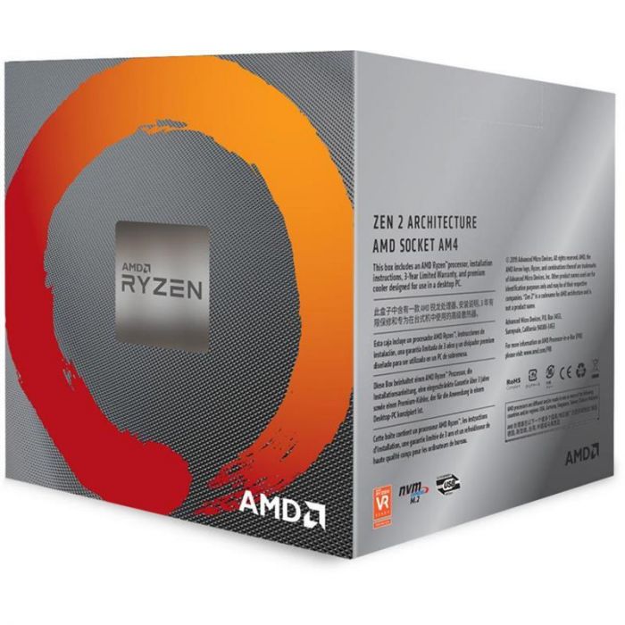 Процесор AMD Ryzen 7 3800X (3.9GHz 32MB 105W AM4) Box (100-100000025BOX)