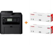 Багатофункційний пристрій А4 ч/б Canon i-SENSYS MF237w з Wi-Fi (1418C170AA) + 2 картриджа Canon 737