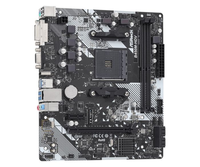 Материнська плата ASRock B450M-HDV R4.0 Socket AM4