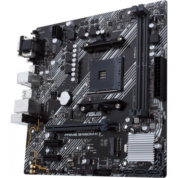 Материнська плата Asus Prime B450M-K II Socket AM4