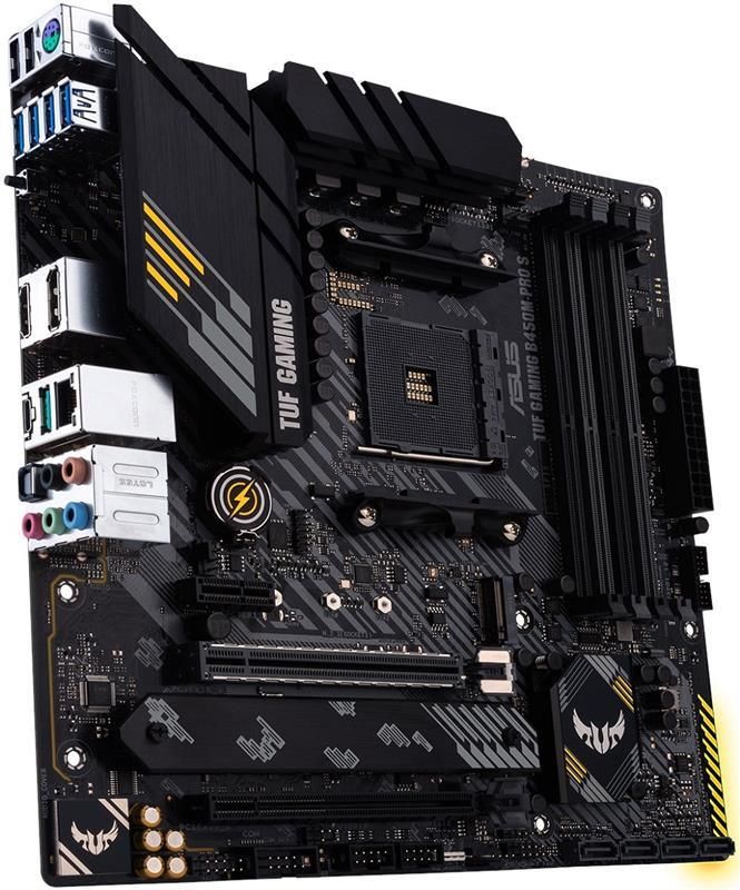 Материнська плата Asus TUF Gaming B450M-Pro S Socket AM4