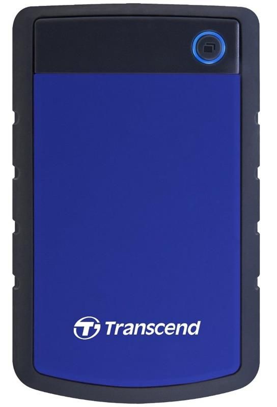 Зовнішній жорсткий диск 2.5" USB 2.0TB Transcend StoreJet (TS2TSJ25H3B)