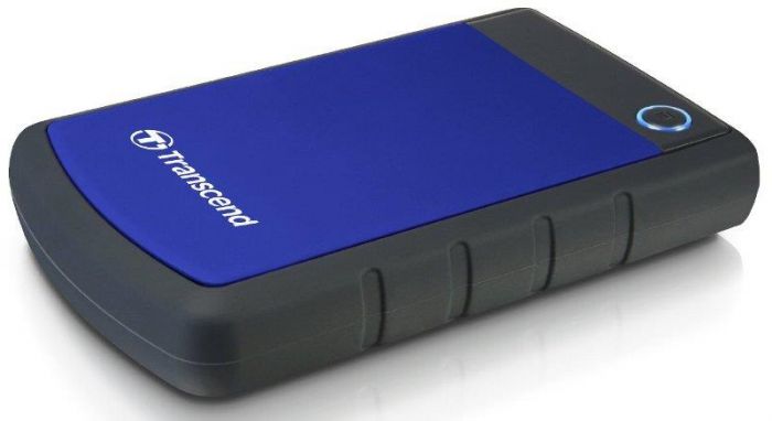 Зовнішній жорсткий диск 2.5" USB 2.0TB Transcend StoreJet (TS2TSJ25H3B)