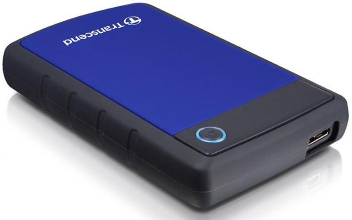 Зовнішній жорсткий диск 2.5" USB 2.0TB Transcend StoreJet (TS2TSJ25H3B)