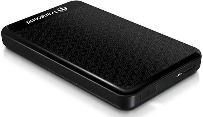 Зовнішній жорсткий диск 2.5" USB3.0 2.0TB Transcend Portable (TS2TSJ25A3K)