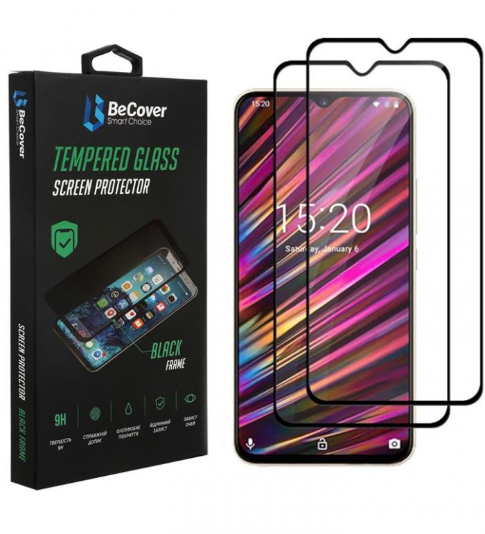 Захисне скло BeCover для Doogee X95 Black (707358)