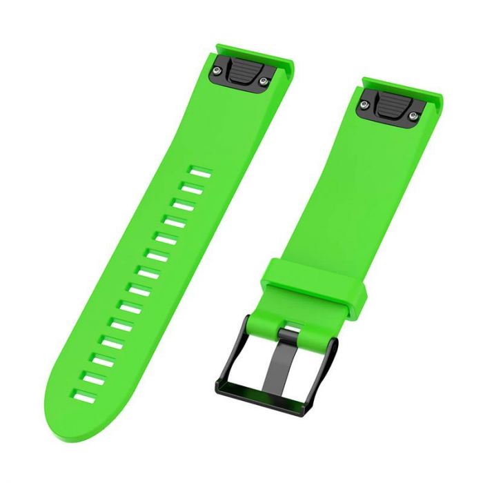 Ремінець для Garmin QuickFit 20 Dots Silicone Band Green (QF20-STSB-GRN)