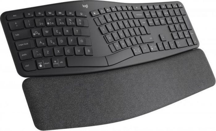 Клавіатура бездротова Logitech Ergo K860 Bluetooth/Wireless UA Black (920-010108)