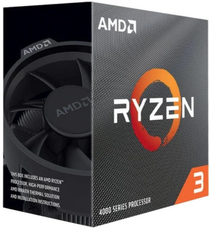 Процесор AMD Ryzen 3 4100 (3.8GHz 4MB 65W AM4) Box (100-100000510BOX)