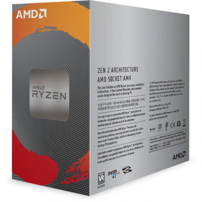 Процесор AMD Ryzen 5 3600 (3.6GHz 32MB 65W AM4) Box (100-100000031BOX)