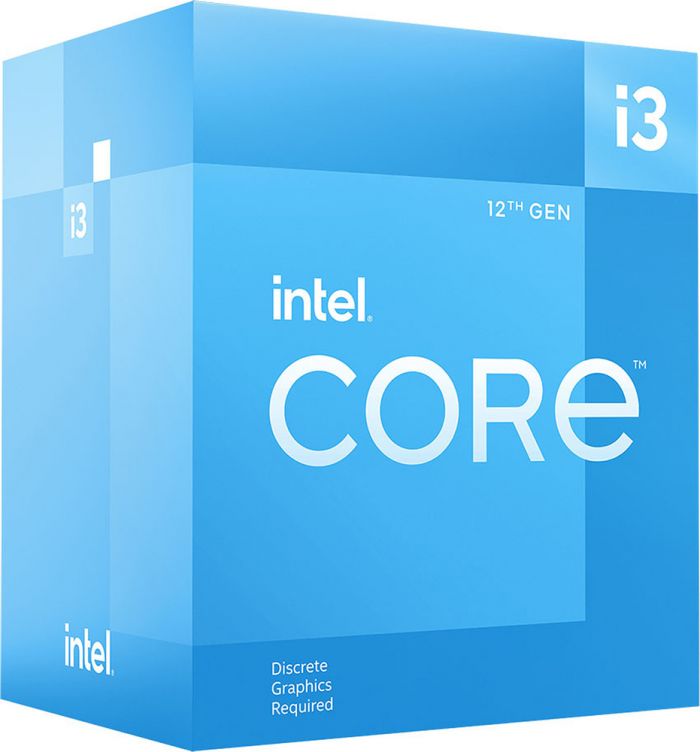 Процесор Intel Core i3 12100F 3.3GHz (12MB,  Alder Lake, 60W, S1700) Box (BX8071512100F)