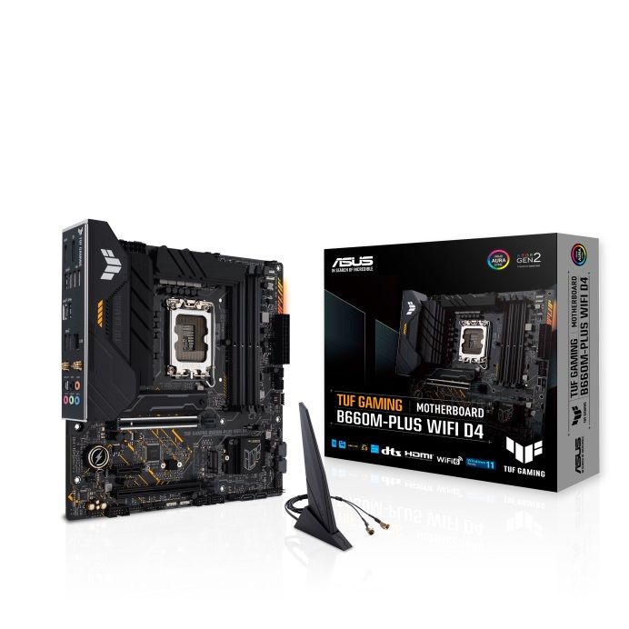 Материнська плата Asus TUF Gaming B660M-Plus WiFi D4 Socket 1700