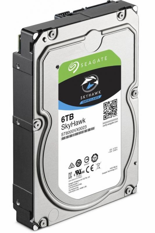 Накопичувач HDD SATA 6.0TB Seagate SkyHawk Surveillance 256MB (ST6000VX0003)_Refurbished
