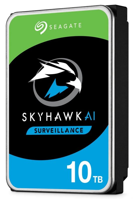 Накопичувач HDD SATA 10.0TB Seagate SkyHawk Al Surveillance 256MB (ST10000VE001)