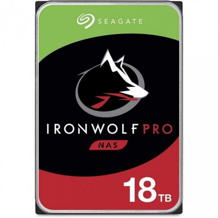 Накопичувач HDD SATA 18.0TB Seagate IronWolf Pro NAS 7200rpm 256MB (ST18000NE000)