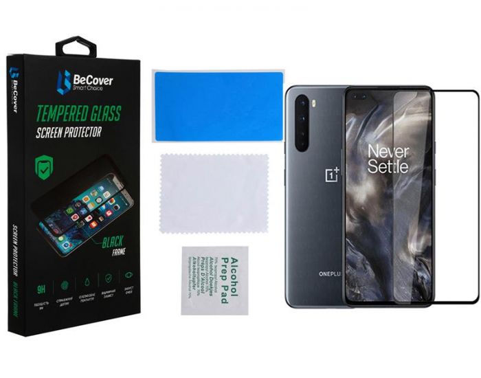 Захисне скло BeCover для OnePlus Nord 8 Black (707279)