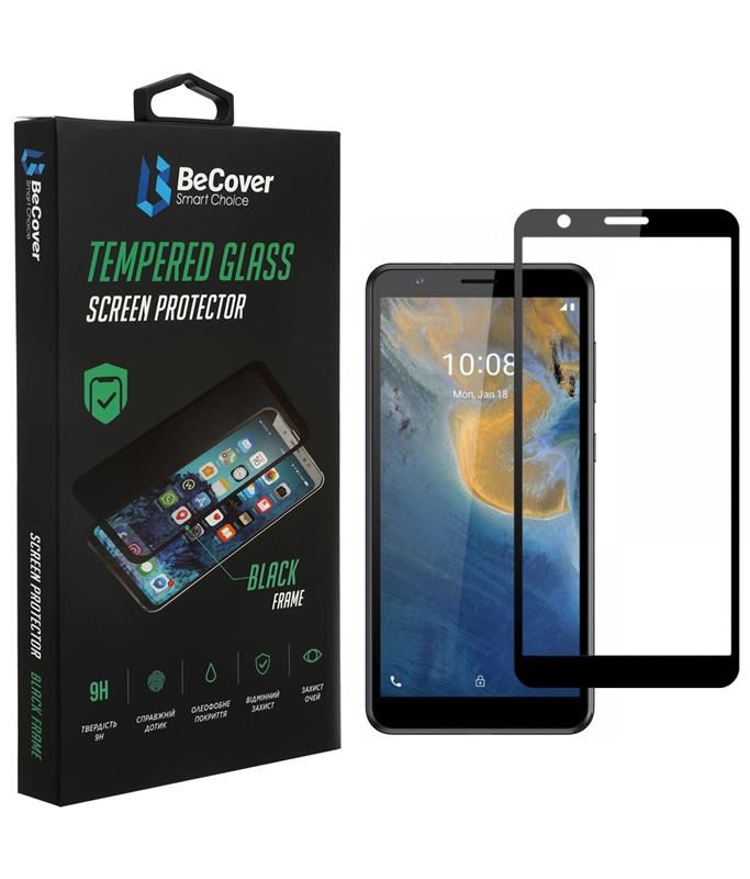 Захисне скло BeCover для ZTE Blade A31 Plus Black (707282)