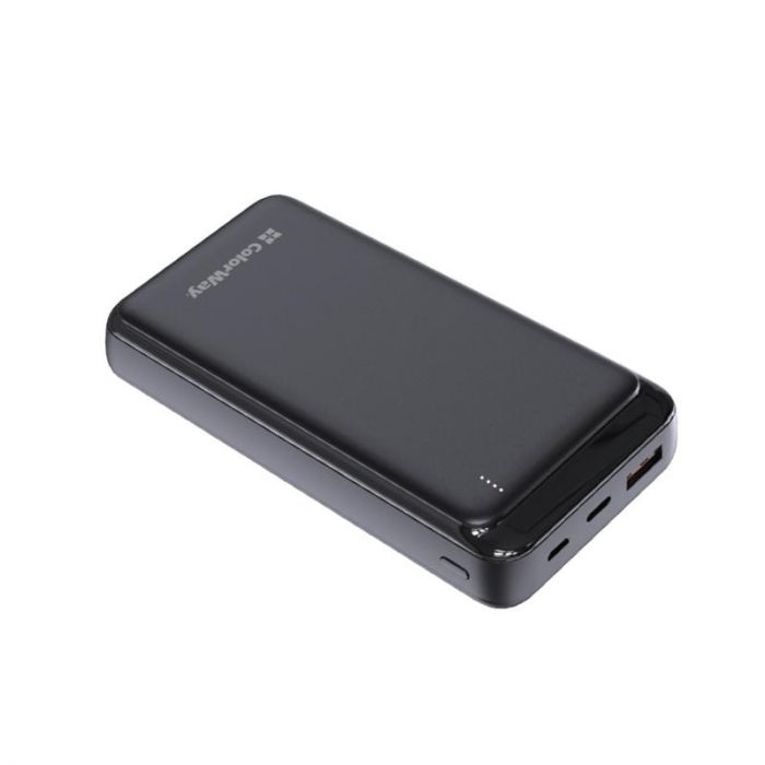 Універсальна мобільна батарея ColorWay Slim 20000mAh Black (CW-PB200LPG3BK-PD)