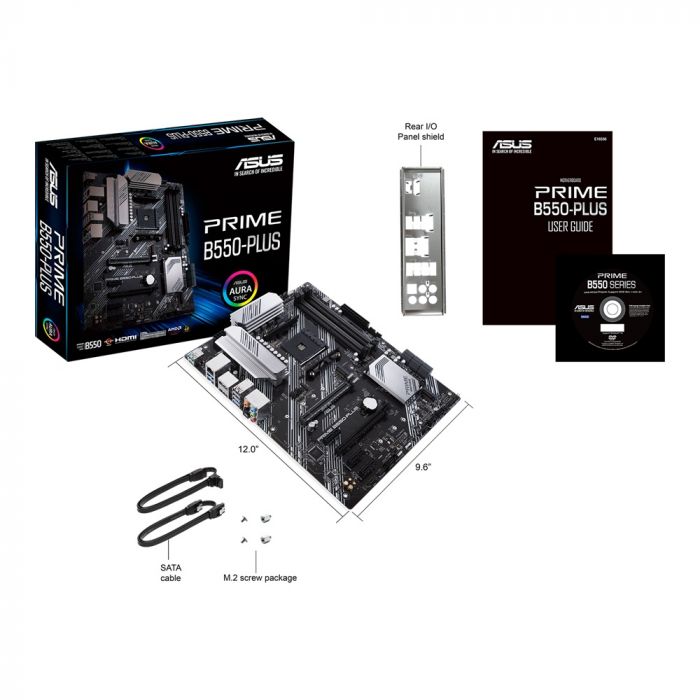 Материнська плата Asus Prime B550-Plus Socket AM4