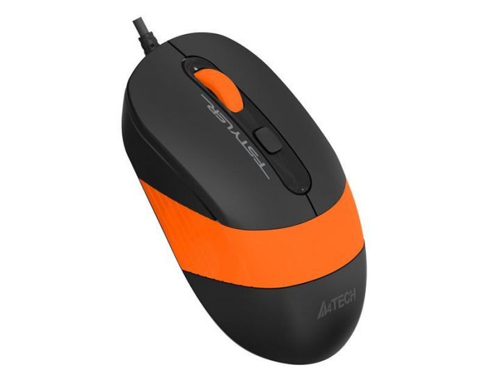 Миша A4Tech FM10S Orange/Black USB