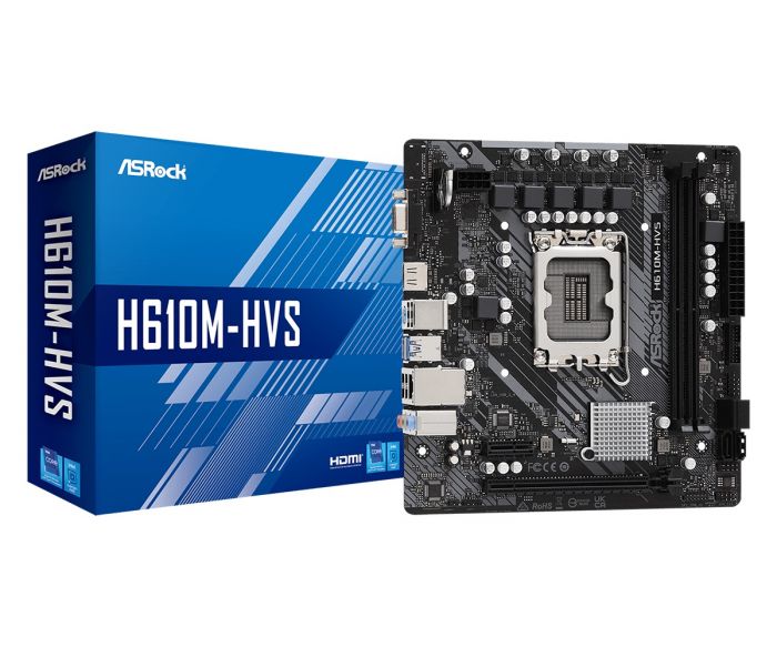 Материнська плата ASRock H610M-HVS Socket 1700