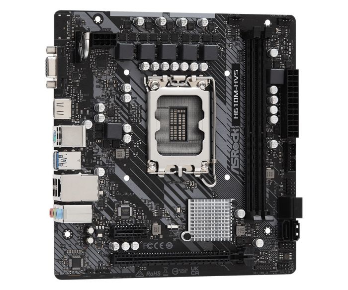 Материнська плата ASRock H610M-HVS Socket 1700