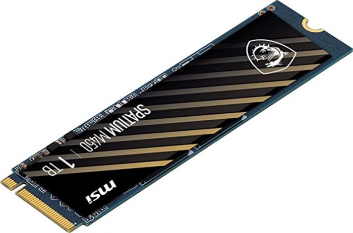 Накопичувач SSD 1TB MSI Spatium M450 M.2 2280 PCIe 4.0 x4 NVMe 3D NAND TLC (S78-440L980-P83)