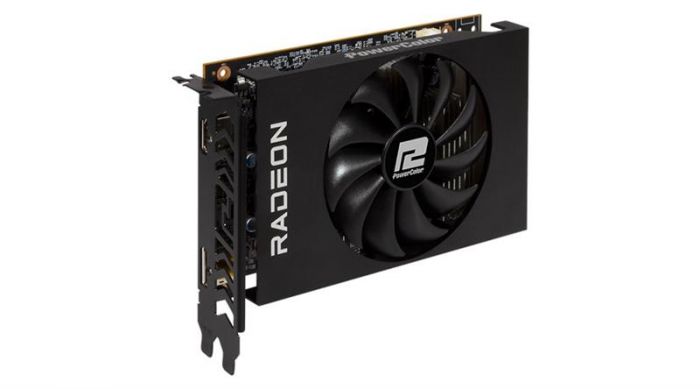 Відеокарта AMD Radeon RX 6400 4GB GDDR6 ITX PowerColor (AXRX 6400 4GBD6-DH)