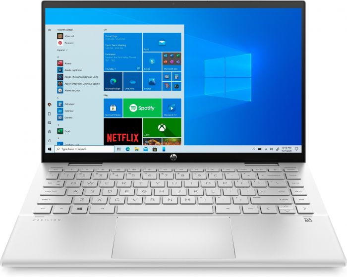 Ноутбук HP Pavilion x360 14-ek1005ua (833G2EA) Silver