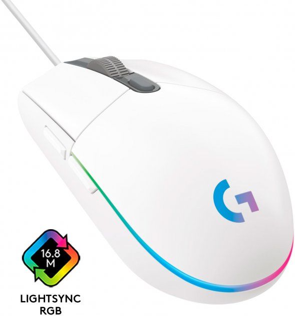 Миша Logitech G102 Lightsync White (910-005824)