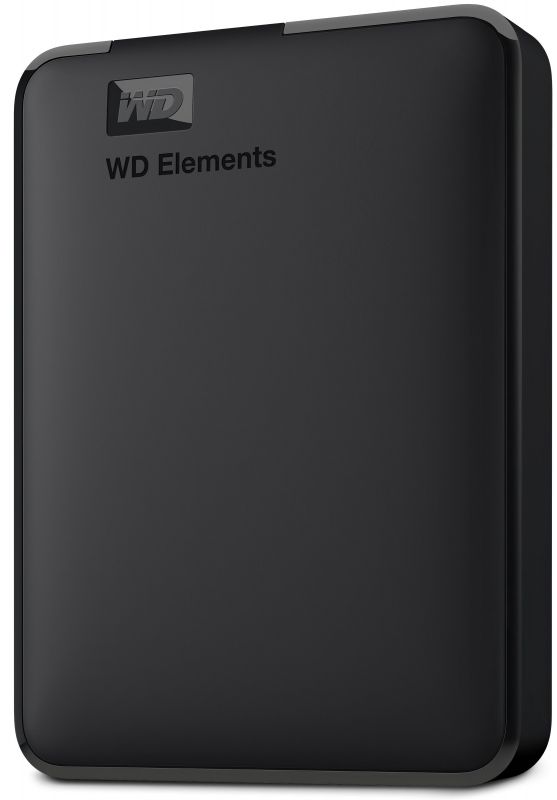 Зовнішній жорсткий диск 2.5" USB 5.0TB WD Elements Portable Black (WDBU6Y0050BBK-WESN)