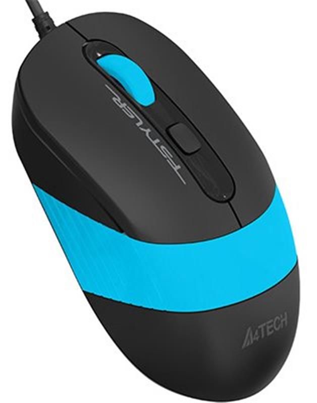 Мишка A4Tech FM10 Black/Blue