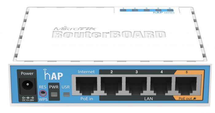 Бездротовий маршрутизатор MikroTik hAP (RB951Ui-2ND)