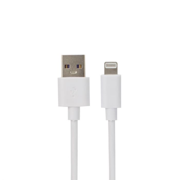 Зарядний пристрій Proda PD-A43i USB 2.4A + кабель USB Lightning White