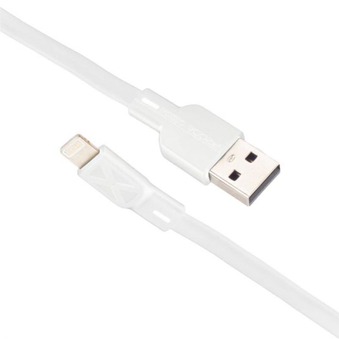 Кабель Proda PD-B18i USB - Lightning (M/M), 1 м, White (PD-B18i-WHT)