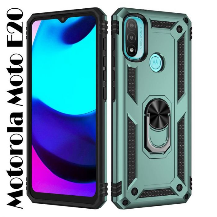 Чохол-накладка BeCover Military для Motorola Moto E20 Dark Green (707402)