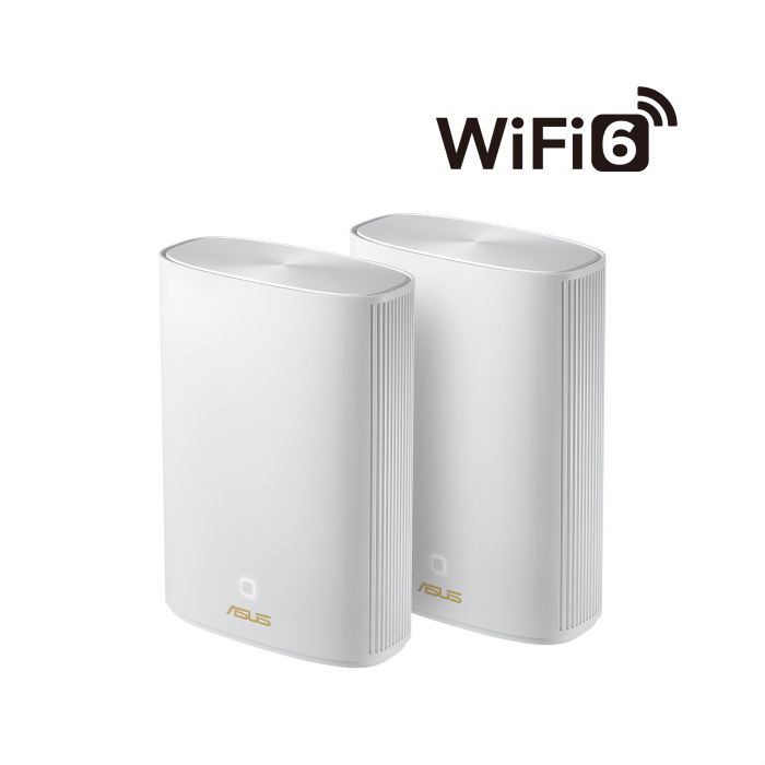 Бездротовий маршрутизатор Asus ZenWiFi AX Hybrid (XP4) 2PK White