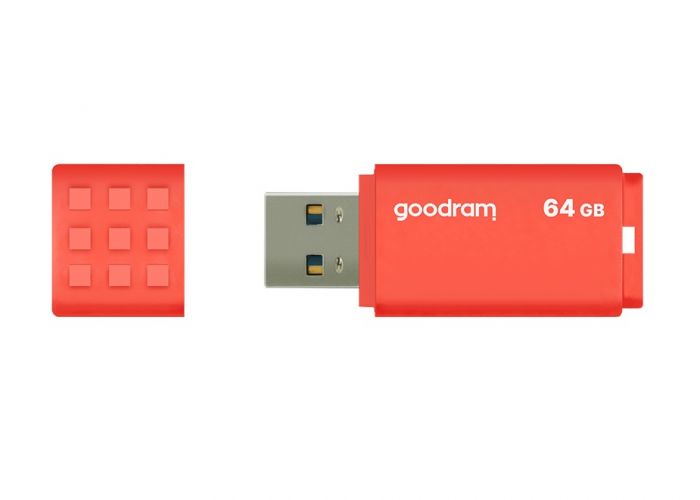 Флеш-накопичувач USB3.2 64GB GOODRAM UME3 Orange (UME3-0640O0R11)